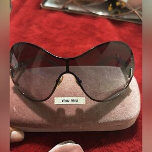 Miu Miu Black Sunglasses
